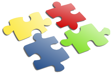 An image depicting puzzle pieces